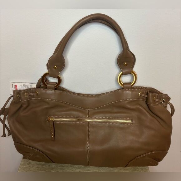 Perlina NWT camel color hobo style purse - Picture 2 of 8